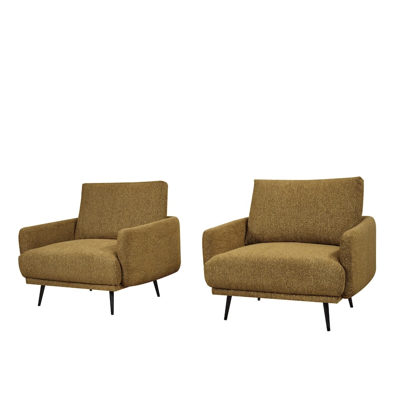 Karaka 37.5"W Oversized Armchair Leisure Sofa Accent Chair (Set of 2)