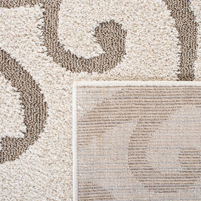 SAFAVIEH Florida Shag Shahin Scroll 1.2-inch Thick Textured Rug