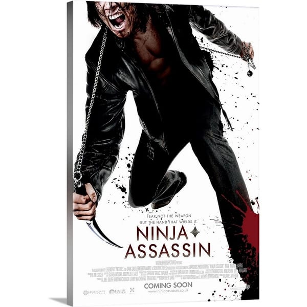 Ninja Assassin Movie Paint By Numbers - Canvas Paint by numbers