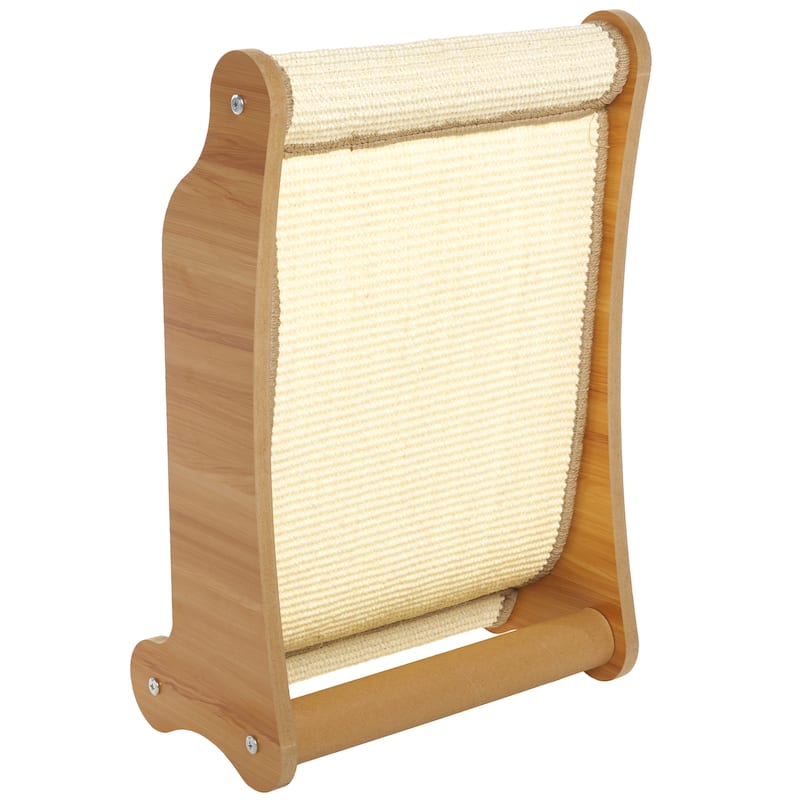 SAFAVIEH Home Natural/Ivory 9"W x 15''L x 23"H Sisal Cat Scratch Lounger - 9"W x 15''L x 23"H