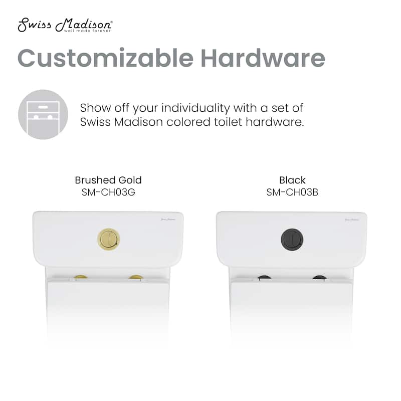 Carre One Piece Square Toilet Dual Flush 1.1/1.6 Gpf In Matte White - 25.79" x 14.96" 29.92"