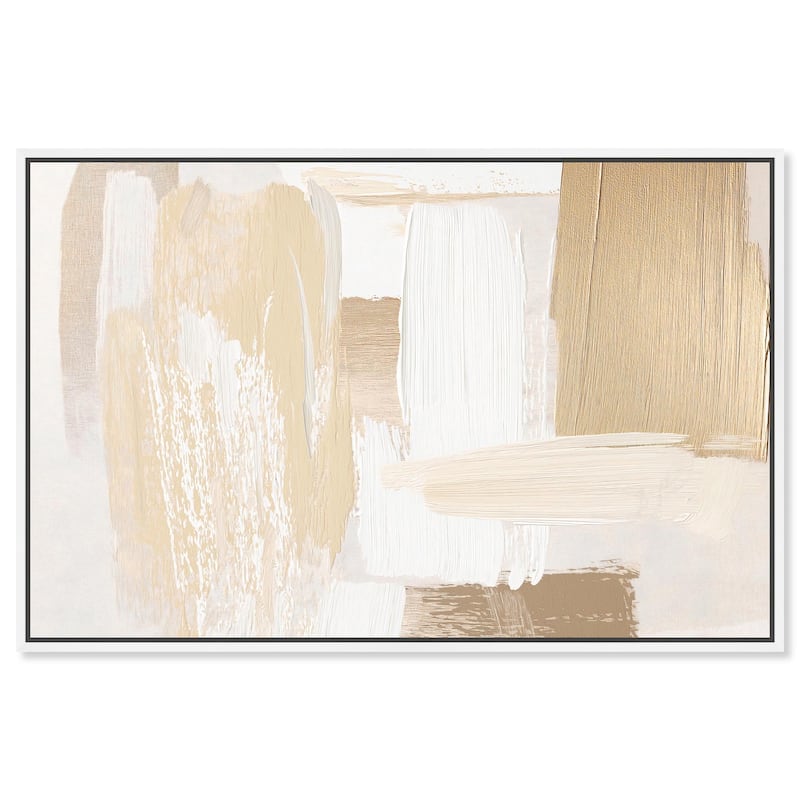 Honeycomb Hues I Canvas by Art Remedy - White - 36" x 24"
