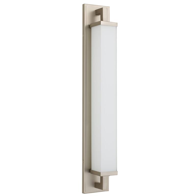 Zenith 28" Brushed Nickel LED Bathroom Vanity Light