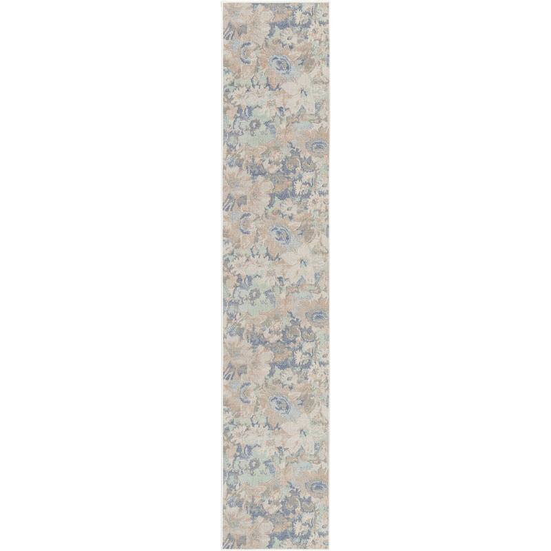 Country & Floral Heloise Collection Area Rug