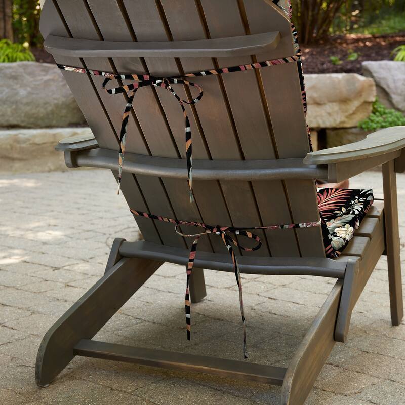 ARDEN Outdoor Foam Adirondack Cushion, Set of 2