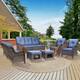 Option Blue-Brown Rattan