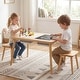 preview thumbnail 2 of 8, Costway Sensory Table Kid’s Table and Chairs Set with Detachable - See Details
