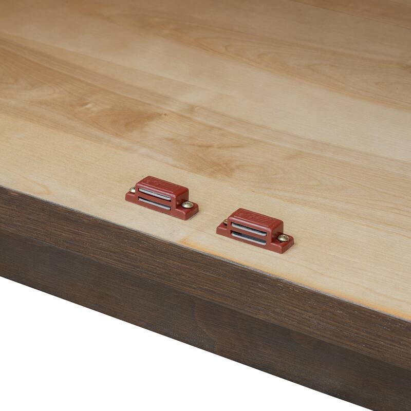 4-Door Large Storage Sideboard Buffet Cabinet with Glass Doors with Adjustable Shelves for Dining Room and Living Room