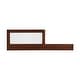 preview thumbnail 6 of 26, BreathableBaby Breathable Mesh Toddler Bed Conversion Kit for 3-in-1 Crib Walnut