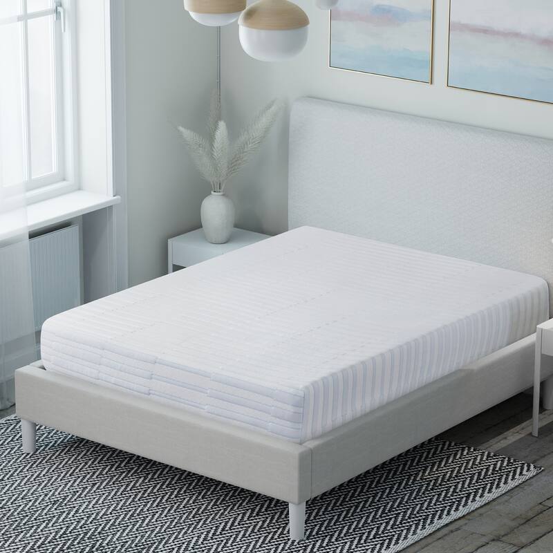 Bodipedic 8-Inch Triple Layer Support Memory Foam Mattress-in-a-Box