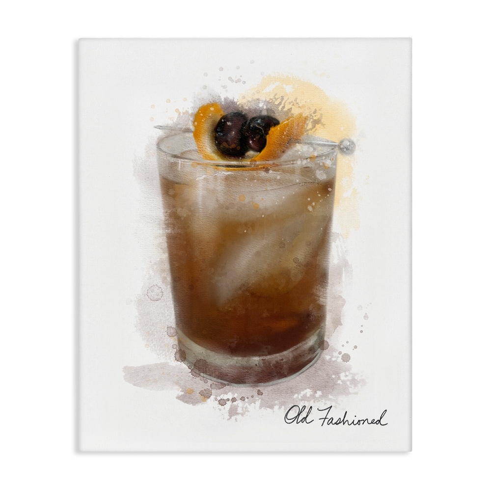 Stupell Old Fashioned Splash Canvas Wall Art Design By Matthew Piotrowicz