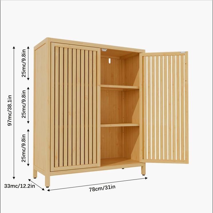 42 Inch Multi-Scene Use Large Capacity Storage Cabinet, Which Can Be Used As A Shoe Cabinet Bathroom Cabinet