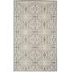 preview thumbnail 45 of 129, Nourison Jane Floral Medallion Indoor only Area Rug 3' x 5' - Ivory/Grey