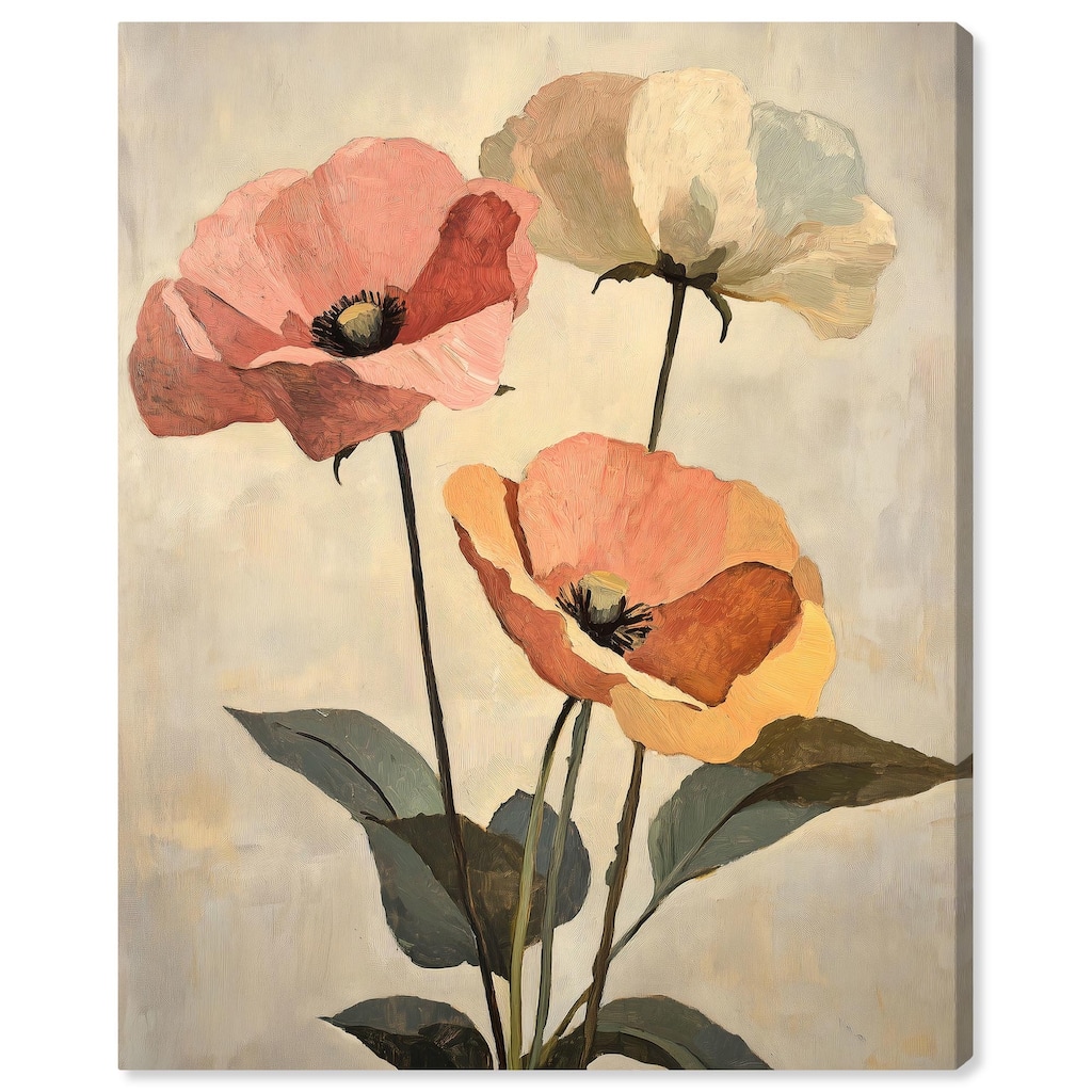 Blush and Ochre I Canvas by Art Remedy, Gallery Wrapped