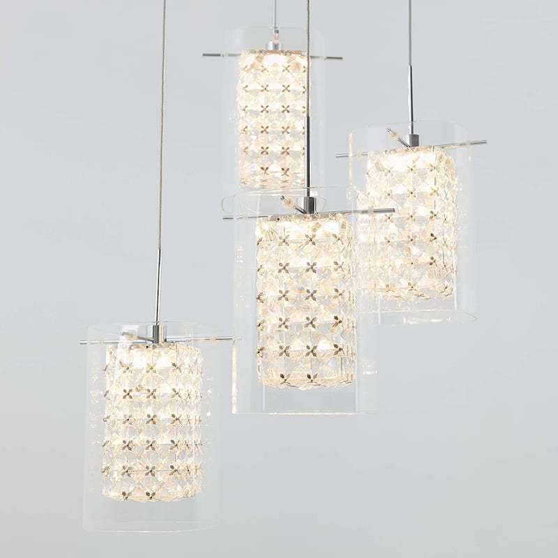 Artika Crystal Cube 4-Pendant - Medium