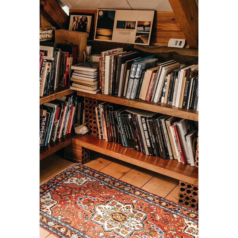 ECARPETGALLERY Hand-knotted Anadol Red Wool Rug - 3'5 x 5'2