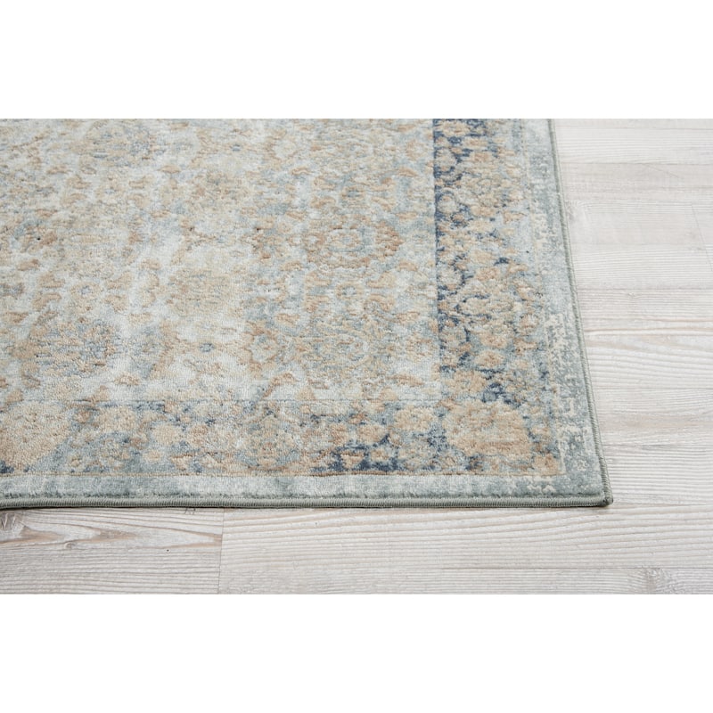 Malta Floral Vintage Persian Medallion Area Rug