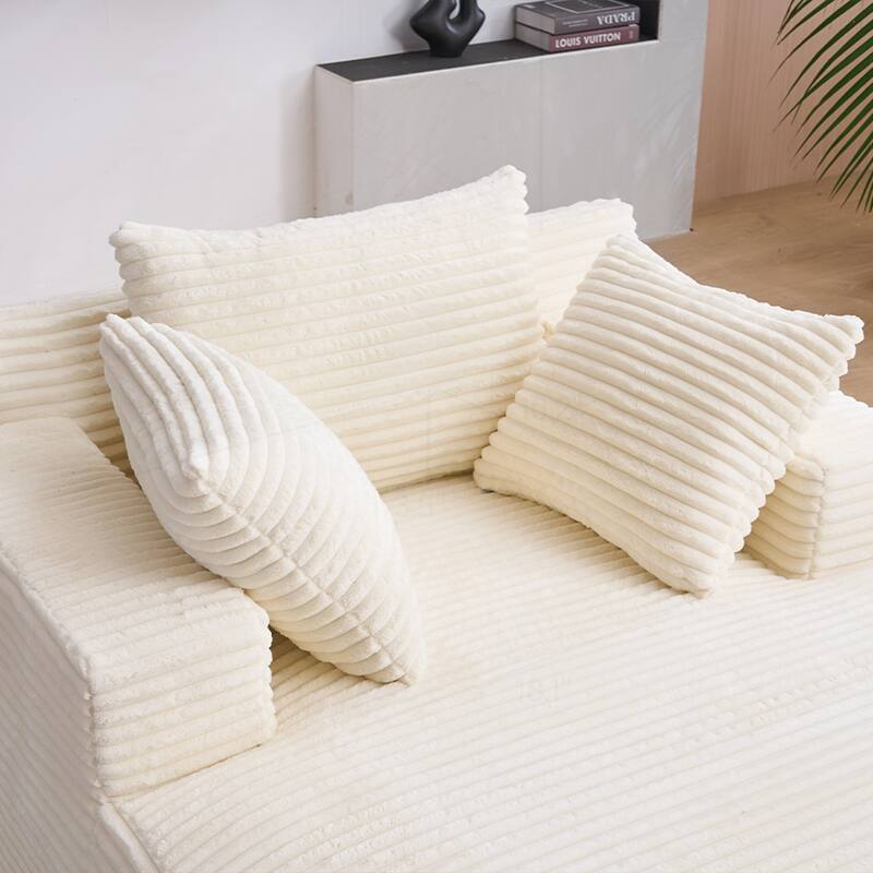 Versatile Oversized Chaise Longue Chair for Relaxing and Sleeping
