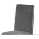 preview thumbnail 28 of 27, Best Quality Furniture Grey Marble 5 or 7 pc Set w/Pleated Chairs