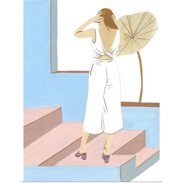 "Women in the Garden IV" Poster Print
