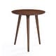 preview thumbnail 6 of 12, Evie Wood End Table with Faux Wood Overlay by Christopher Knight Home - 20"L x 20"W x 22"H
