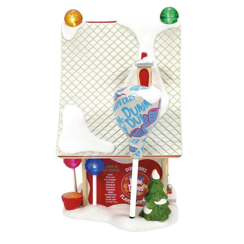 Department 56 North Pole Series Dum-Dums Flavor Makers Lighted Building - 6014521
