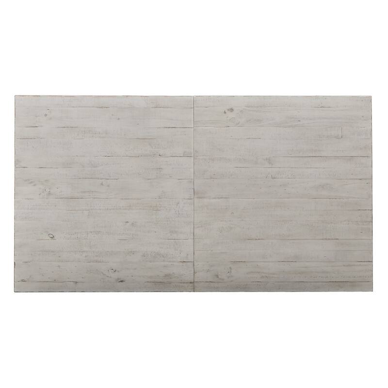 Magnussen Home Bronwyn Alabaster And Toasted Nutmeg Extendable Rectangular Counter Height Dining Table - 36''W x 66''D x 36''H