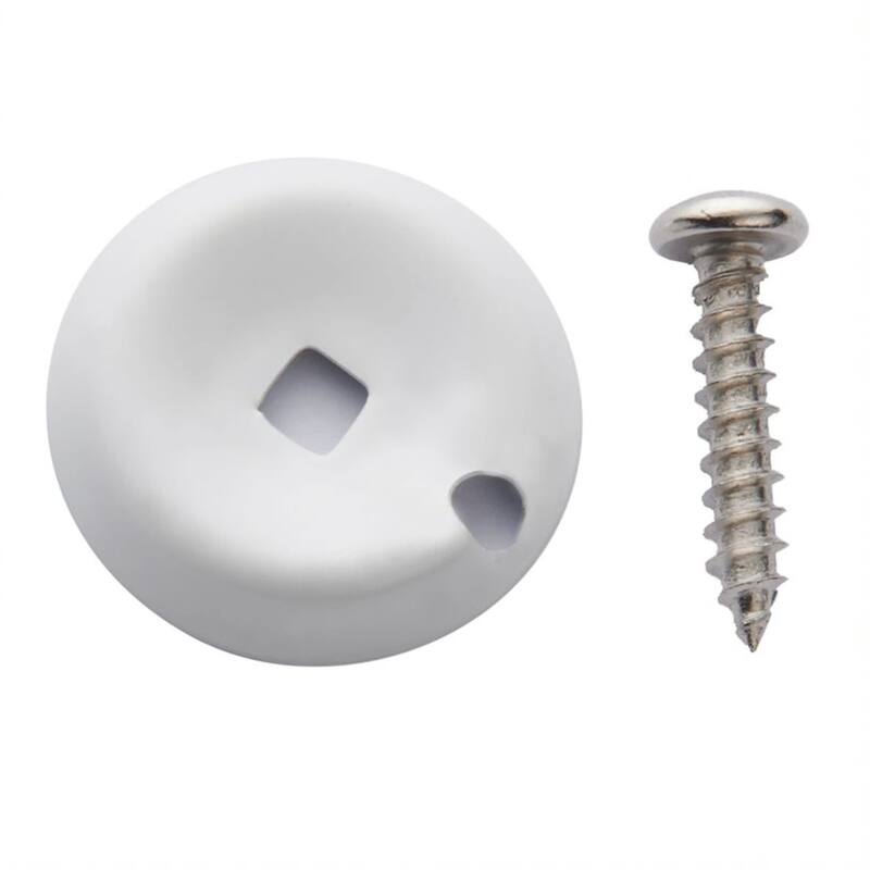 Design House 188318 3-1/8" Baseboard Mounted Spring Door Stop - Pack