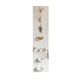 preview thumbnail 3 of 1, Interior Illusions Plus Silver Rock On Hand Wall Mount- 8.5" tall