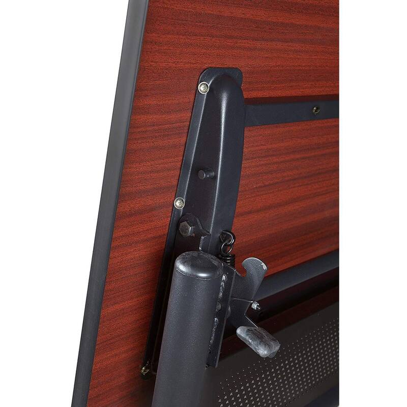 60" x 30" Flip Top Mobile Training Table- Maple