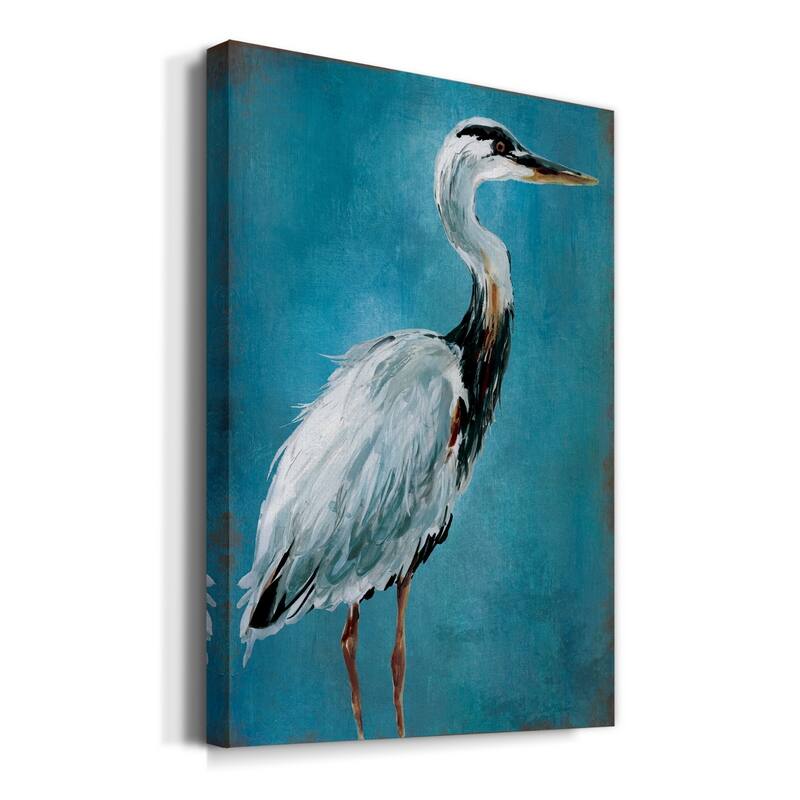 Great Blue Heron I Premium Gallery Wrapped Canvas - Ready to Hang