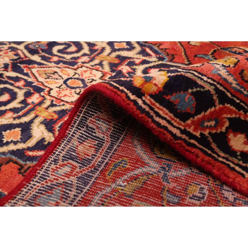 ECARPETGALLERY Hand-knotted Andelz Red Wool Rug - 4'0 x 6'11