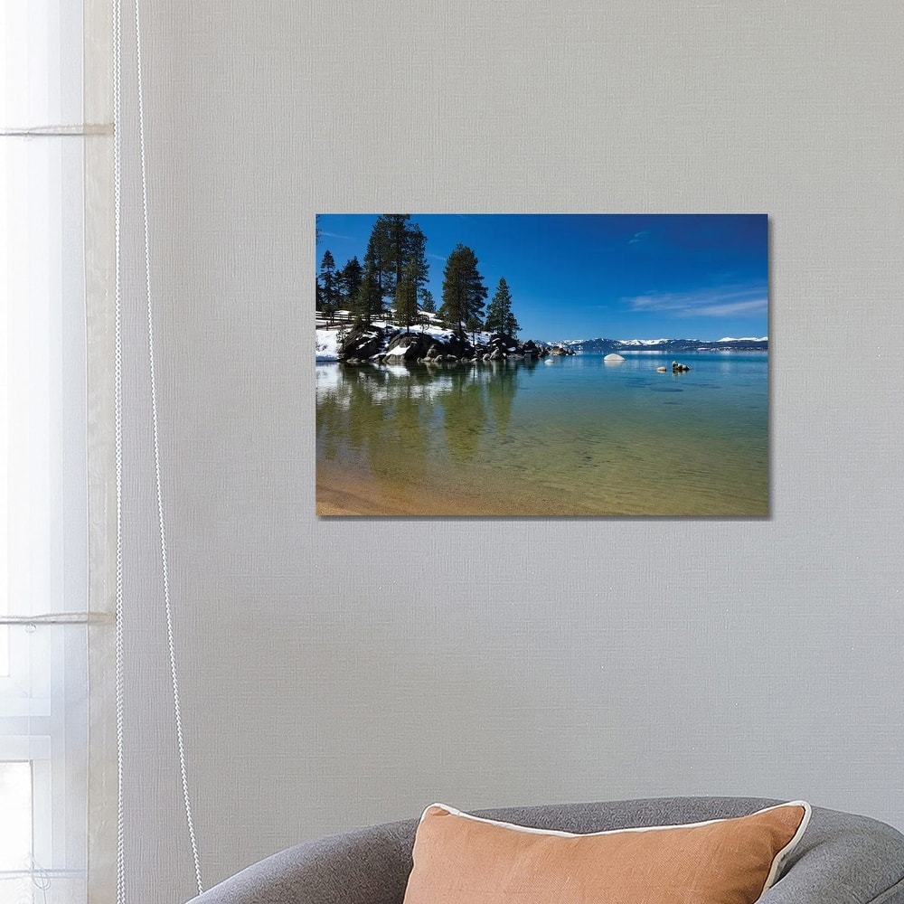 iCanvas "Scenic View Of Lake Tahoe, California, USA" by Panoramic Images Canvas Print