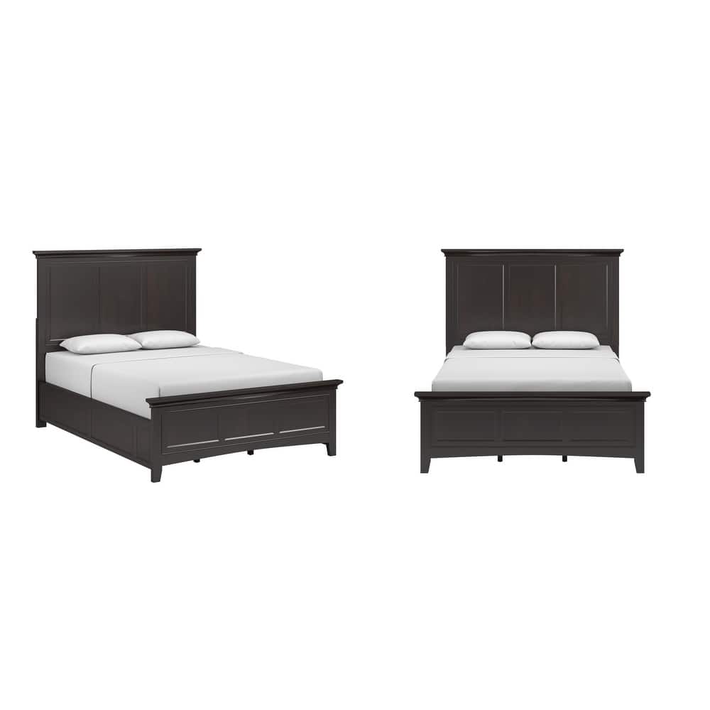 Varenna Wood Panel Bed