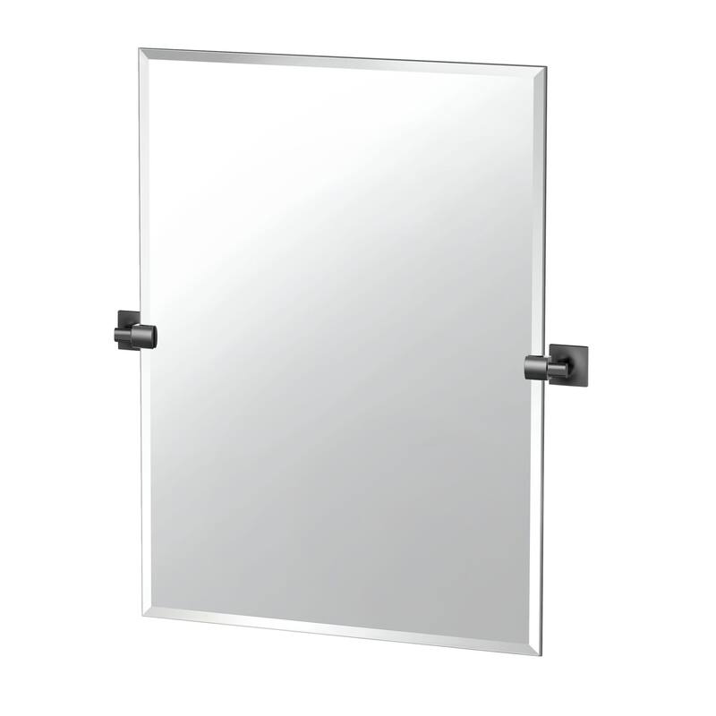 Gatco 5589S Waterline 31-1/2" x 27-1/2" Contemporary Rectangular - Matte Black