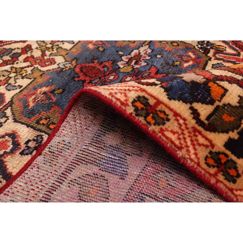 ECARPETGALLERY Hand-knotted Andelz Red Wool Rug - 4'9 x 6'9