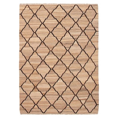 Sivas Tan Kilim 5'9" x 8'2" - 5'9 x 8'2