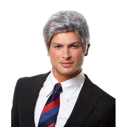 grey wig costume