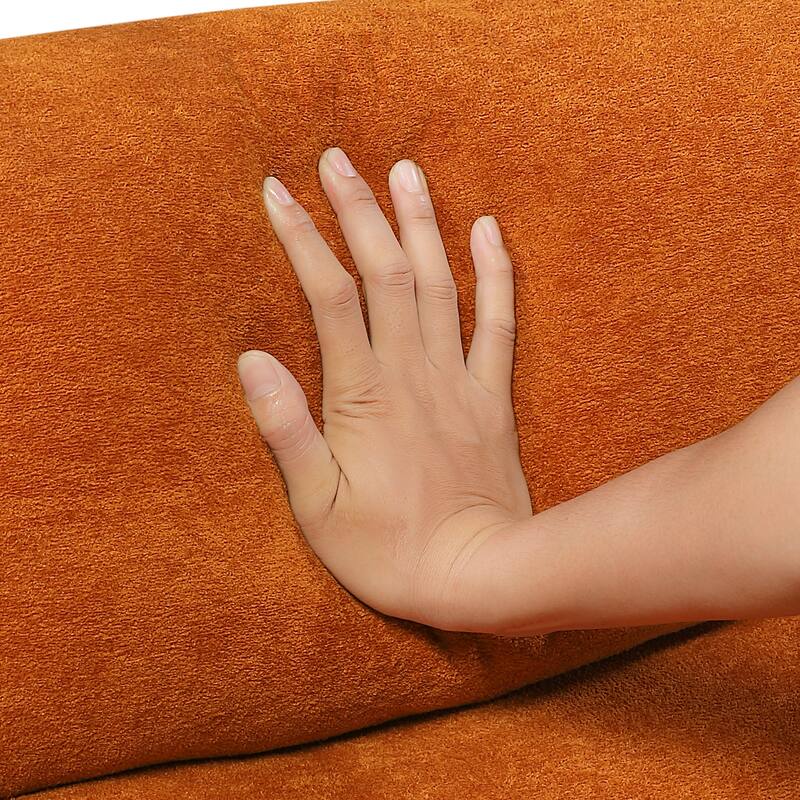 Fremont & Park Lennon 35" Microfiber Manual Swivel Glider Recliner - Removable Back