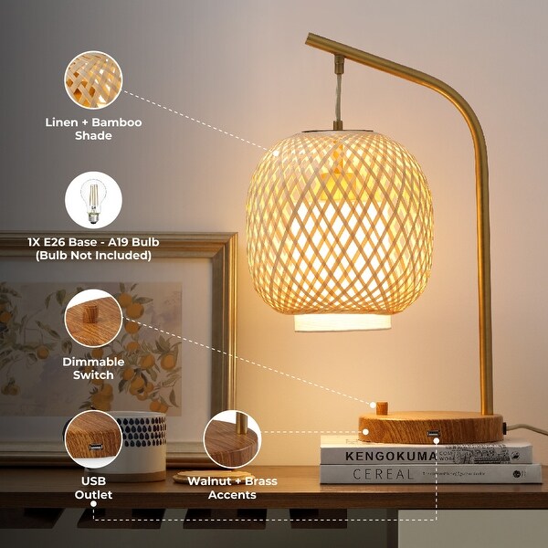 Table lamp with dimmer control 2025