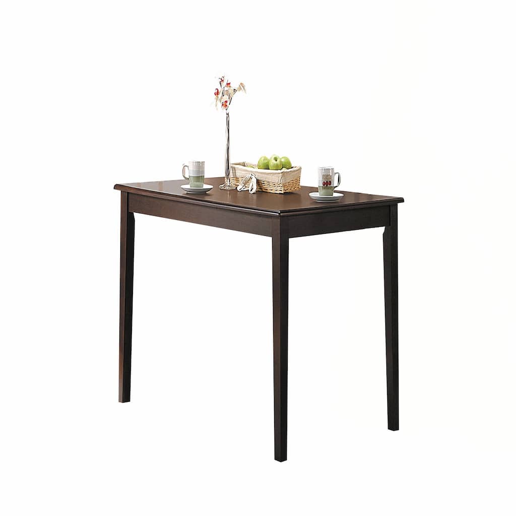 Espresso Finish Dining Table