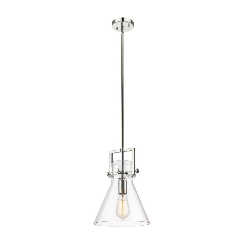 Innovations Lighting Newton Cone - 1 Light 10" Stem Hung Pendant
