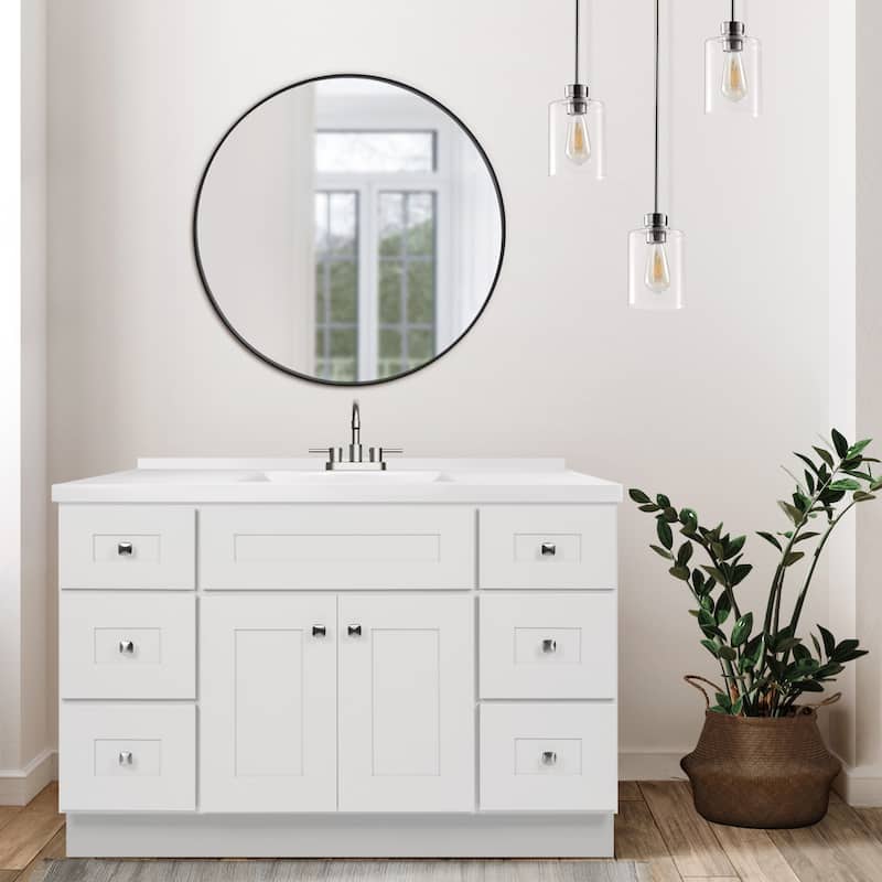 Design House 232413 Brookings 48" Free Standing Single Basin Vanity