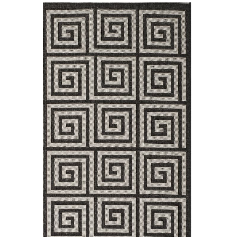 SAFAVIEH Linden Cathy Indoor/ Outdoor Waterproof Patio Backyard Rug