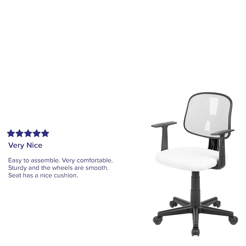 Pivot Back Mesh Swivel Task Office Chair