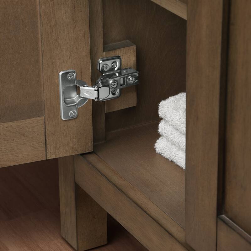 OVE Decors Tahoe 60 in. Almond Latte Vanity with 2 Mirrors included