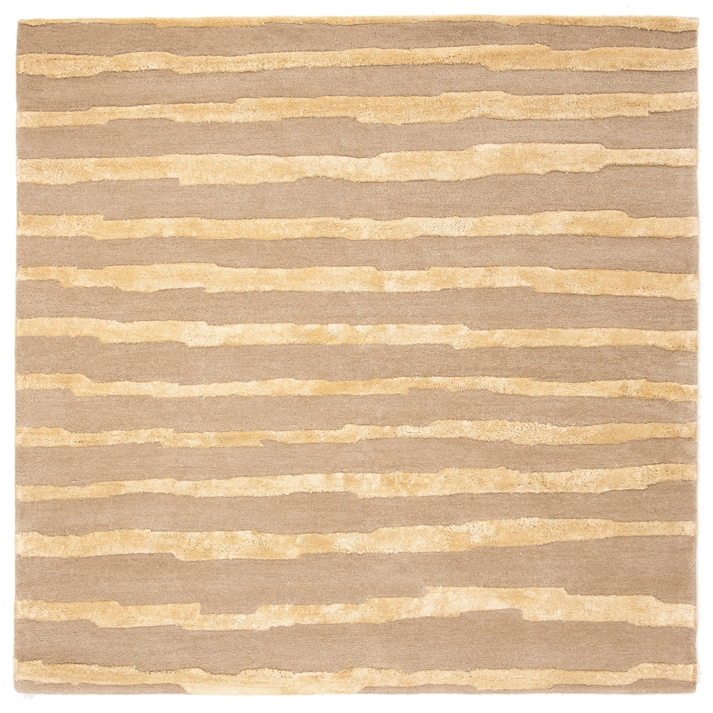 SAFAVIEH Handmade Soho Kikue Stripes N.Z. Wool Rug