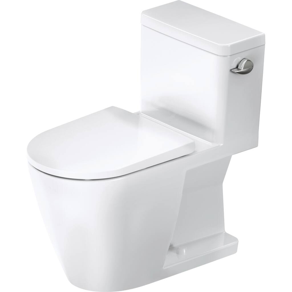 Duravit 200801-R D-Neo Single Flush One-Piece Toilet White - Right