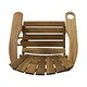 preview thumbnail 6 of 8, Rustic Design Foldable Outdoor Acacia Wood Adirondack Chair