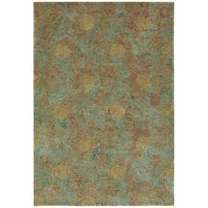 Martha Stewart by SAFAVIEH Arcadia Wool Rug - 7'9" x 9'9" - Acorn